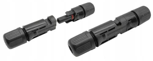 MC4-liitin aurinkopaneelin kytkemiseen + -