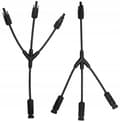 Miniatyrbillede 1 af 2: MC4-stik tredobbelt parallel + -