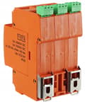 Miniatyrbillede 2 af 3: Fotovoltaisk overspændingsafleder til DIN-skinne 1000V DC 3P T2