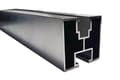 Miniatyrbillede 1 af 5: Monteringsprofil 40x40, PV-profil 40x40, solprofil, solskinne, PV 40 aluminiumsmonteringsprofil L=2000mm 0% §12Abs.3UStG