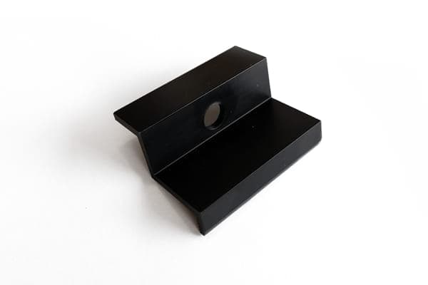 Sort anodiseret spids til panel 32 (34,8) mm 0% §12Abs.3UStG moms