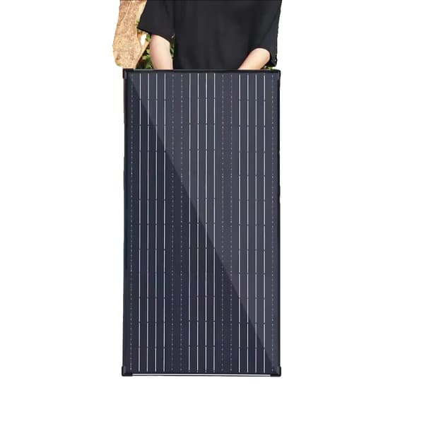 Solpanel, Høj Effektivitet, Vejrbestandig,sort 150w ramme