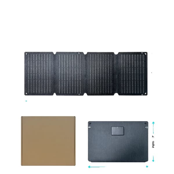 Solpanel, Bærbar, Vandtæt,36W