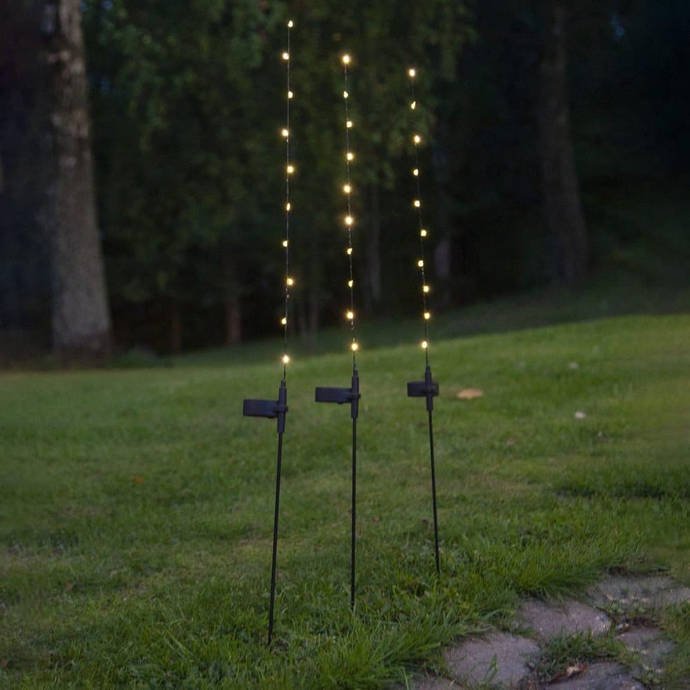 Solcellsdekoration garden stick 3-pack 80cm