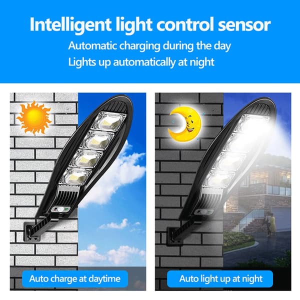 Professionell Hållbar Solcells Utomhusbelysning Rörelsesensor