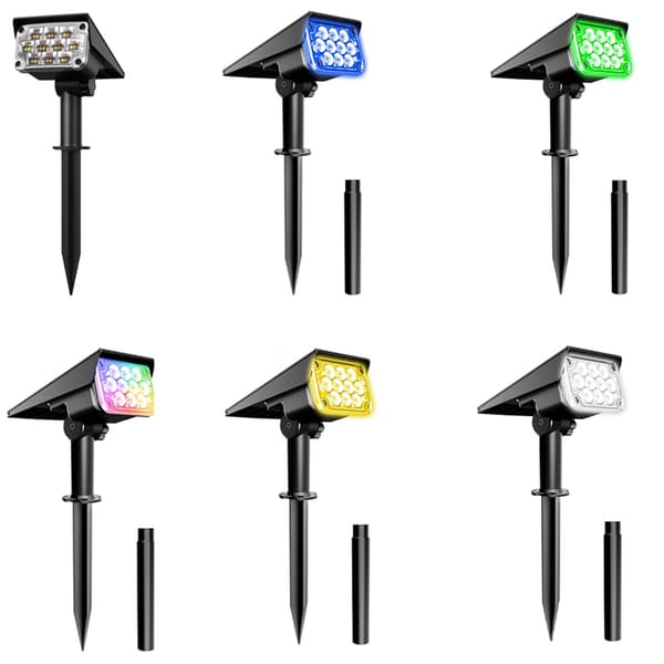 Effektfull Slittålig Solcells Utomhusbelysning Solpanel