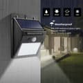 Miniatyrbild 6 av 6: Effektiv & Funktionell Solcells PIR Automatisk Utomhusbelysning