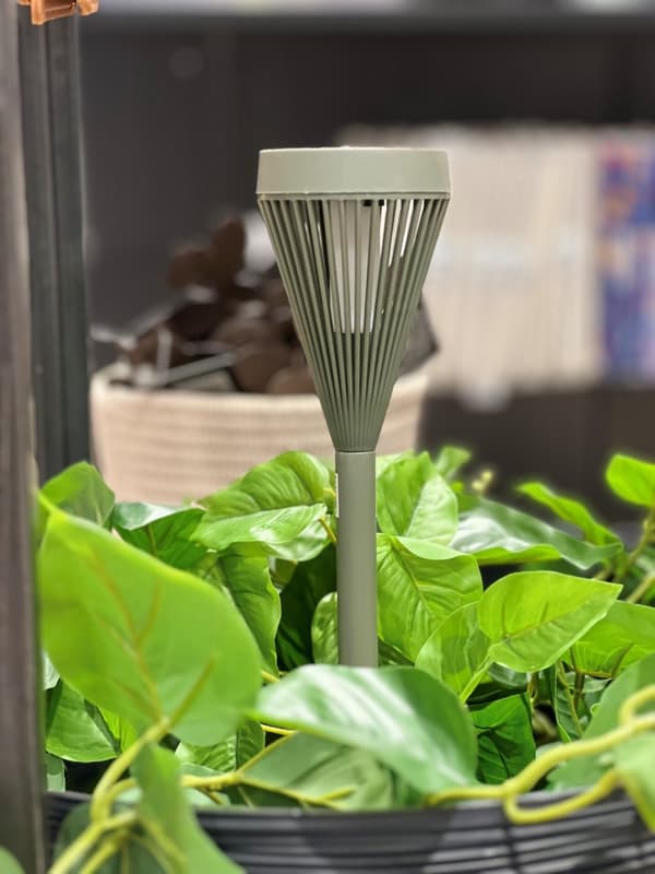 Solcellslampa Lampa Greige 43 cm Spjut Trädgård