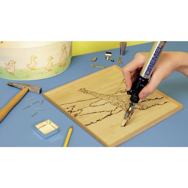 4-delars Varmluftsmunstyckeset VersaTip™ Pyrographie-Set Dremel 204 Dremel 204 1 set