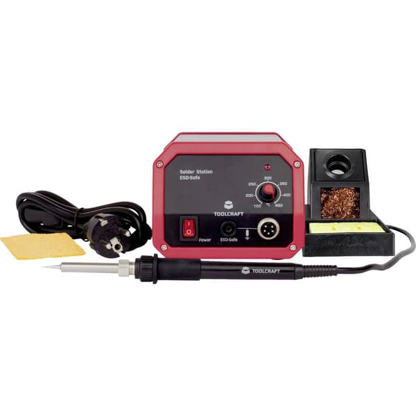 TOOLCRAFT ST-50A Lödstation analog 50 W 150 - 450 °C inkl. Lödspets