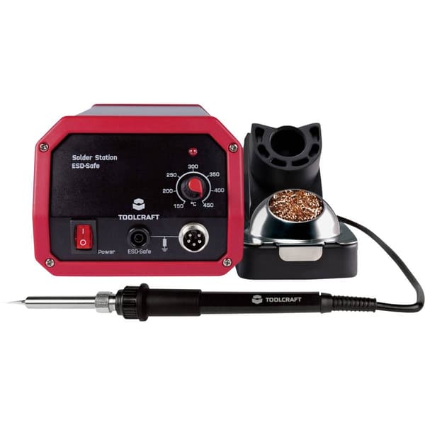 TOOLCRAFT ST-100A Lödstation analog 100 W 150 - 450 °C inkl. Lödspets