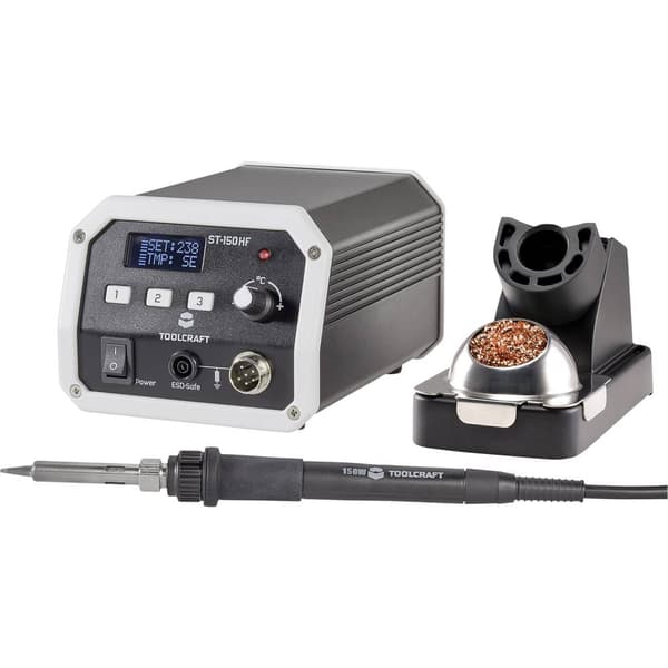 TOOLCRAFT ST-150 HF Högfrekvenslödstation digital 150 W 50 - 480 °C inkl. Lödspets