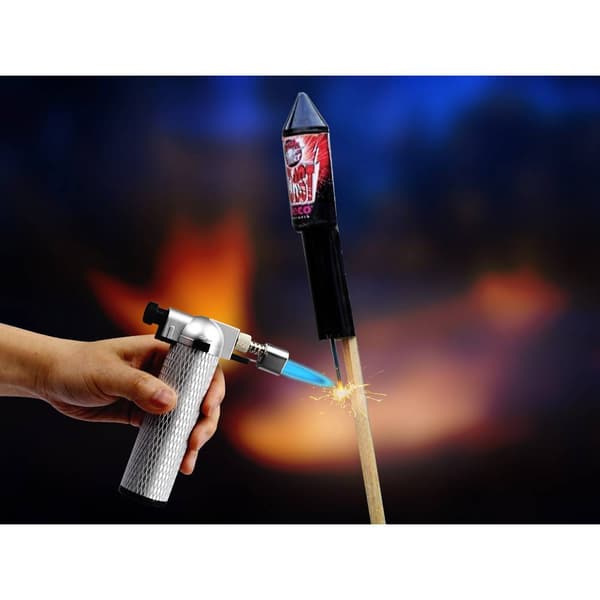 TOOLCRAFT 1553060 Gasbrännare Flamberingsbrännare 15 cm 1300 °C 90 min Utan gasflaska
