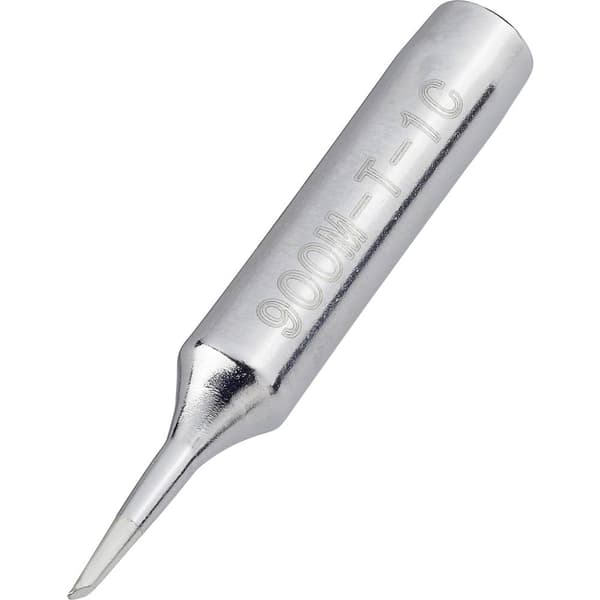TOOLCRAFT TO-4941099 Lödspets Snedskuren 45° Spetsstorlek 1 mm Spetslängd 15 mm Innehåll 1 st