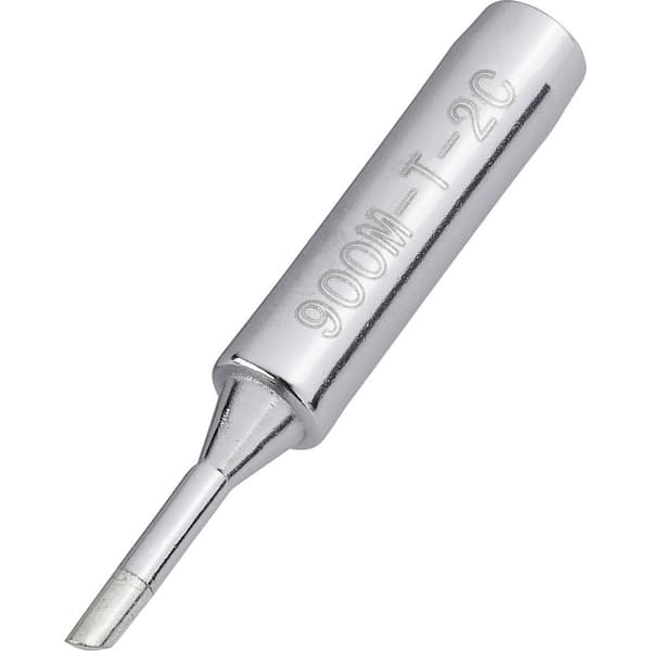 TOOLCRAFT TO-4941102 Lödspets Snedskuren 45° Spetsstorlek 2 mm Spetslängd 17 mm Innehåll 1 st