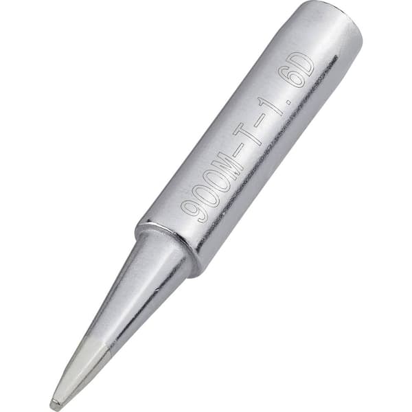 TOOLCRAFT Lödspets Mejselformad Spetsstorlek 1.6 mm Spetslängd 17 mm Innehåll 1 st