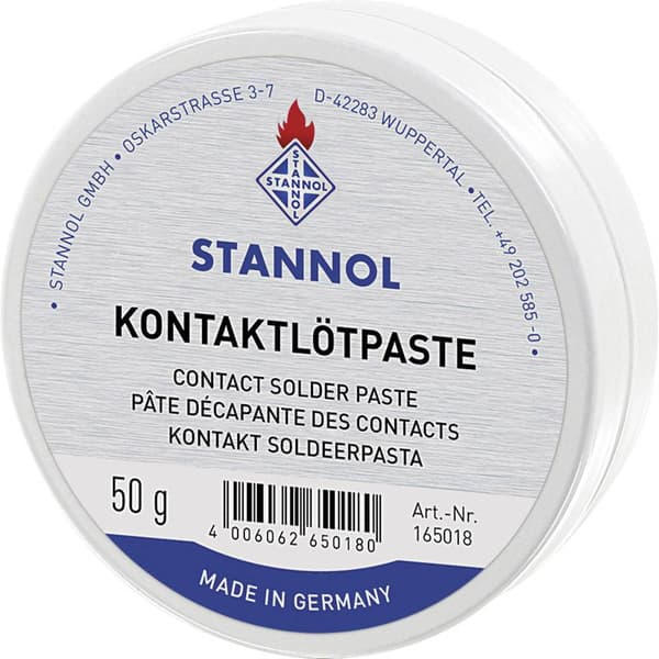 Stannol 165018 Lödpasta Innehåll 50 g F-SW 26