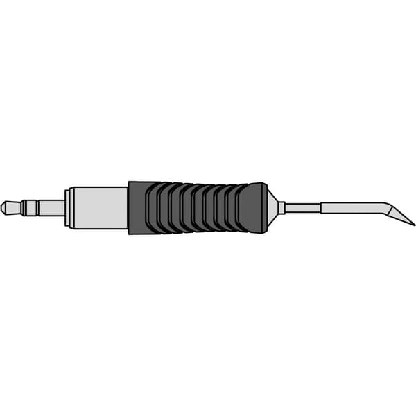 Weller RTP 001 C X Lödspets Konformad, böjd Spetsstorlek 0.1 mm Spetslängd 21.3 mm Innehåll 1 st