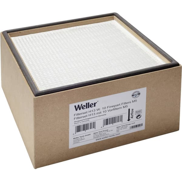 Weller Filterset für Zero Smog 2, Zero Smog EL, WFE 2ES / CS Kompaktfilter (L x B x H) 285 x 285 x 173 mm 11 delar 1 st