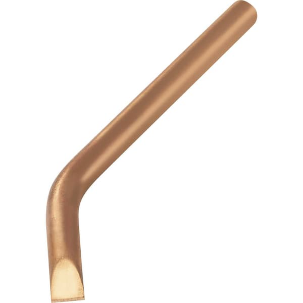 TOOLCRAFT KB-100 Lödspets Mejselformad, böjd Spetsstorlek 10 mm Spetslängd 145 mm Innehåll 1 st
