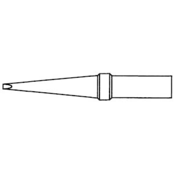 Weller 4ETKL-1 Lödspets Långformad Spetsstorlek 1.2 mm Spetslängd 44 mm Innehåll 1 st