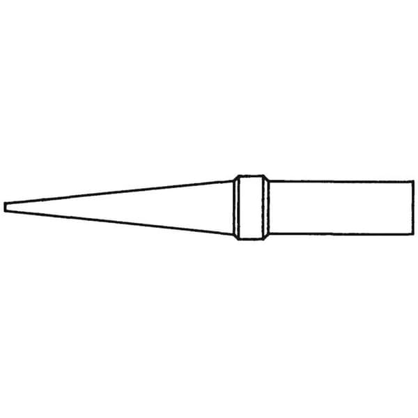Weller 4ETOL-1 Lödspets Långformad, konisk Spetsstorlek 0.8 mm Innehåll 1 st