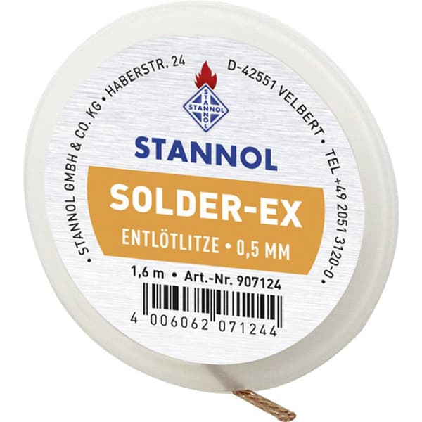 Stannol Solder-Ex Lödfläta Längd 1.6 m