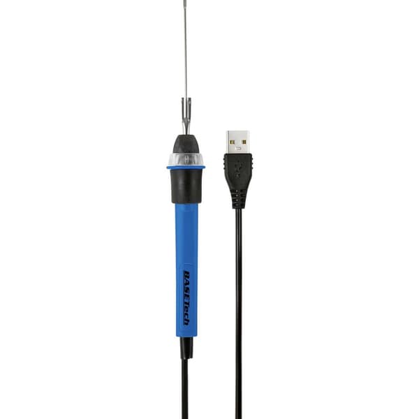 Basetech LWK-175 Lödkolvset 5 V/DC 6 W Skärspets skummaterial 270 °C (max)