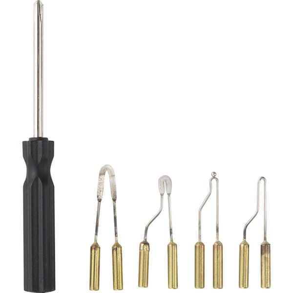 TOOLCRAFT Glödritningsset 230 V/AC 20 W Motiv-spets 670 °C (max)