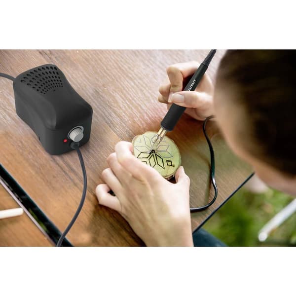 TOOLCRAFT Glödritningsset 230 V/AC 20 W Motiv-spets 670 °C (max)