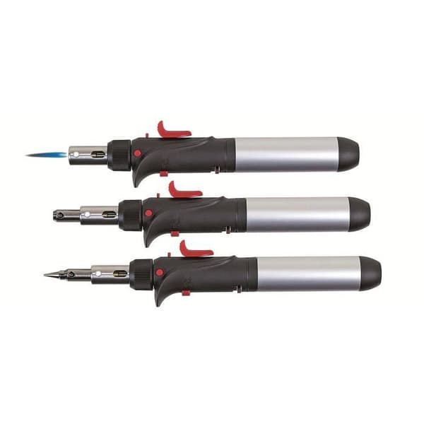 ROTHENBERGER 3 i 1 svetsmaskin - Flamma, varm luft, lödkolv - 1450 ° C - Silver