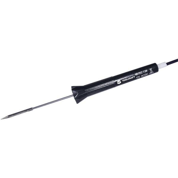 TOOLCRAFT MS-7512 Lödnål 12 V 7.5 W Spetsform +425 °C (max)