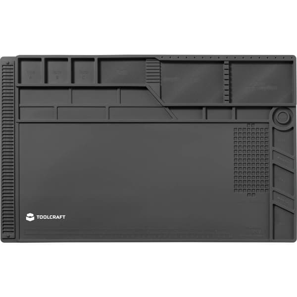 TOOLCRAFT TO-7088478 Avläggningsyta (L x B x H) 550 x 350 x 11.5 mm