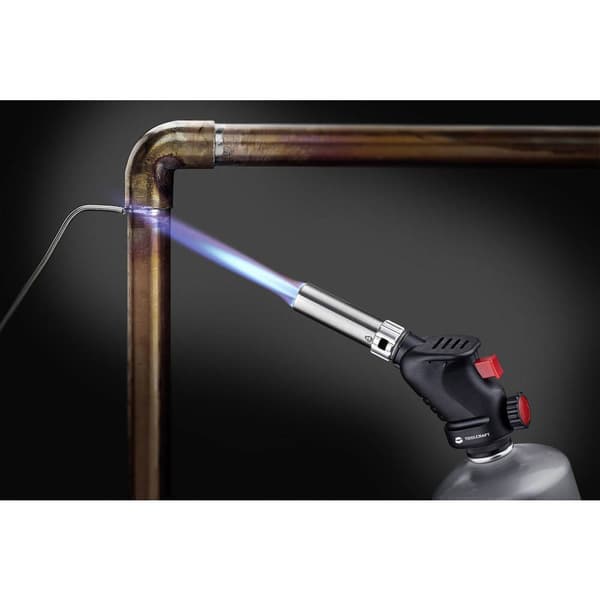 TOOLCRAFT 1694485 Lödlampa 1500 °C Utan gasflaska 1 st