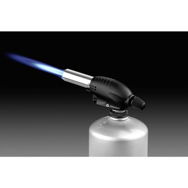 TOOLCRAFT Lödlampa 1500 °C Utan gasflaska 1 st