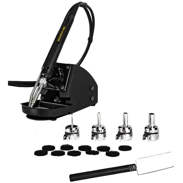 Stamos Soldering Lödstation med lödröksutsug – 2 skärmar – 720 W – Basic