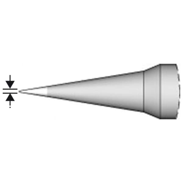 JBC Tools C115101 Lödspets Rundformad, rak Spetsstorlek 0.1 mm Innehåll 1 st