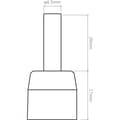Miniatyrbild 2 av 2: TOOLCRAFT TPS-800HT2 Hetluftsmunstycke Spetsstorlek 6.5 mm Spetslängd 37 mm Innehåll 1 st