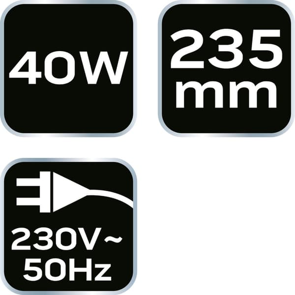 40W modstandsloddekolbe