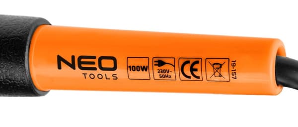 100W modstandsloddekolbe