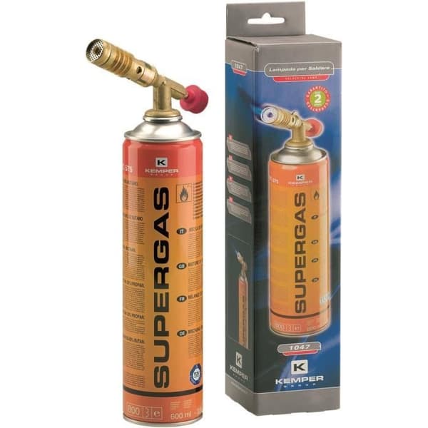 Lödlampe - TOPCAR 05730 - Butanpropankartusch med ventil 7/16" - Luftflödesjustering