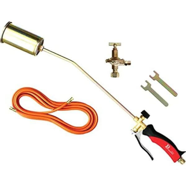 Värmeblåsburnare - PROJEKT - Kit med spak och brännare med Ø 60 mm - Effekt 35 kw
