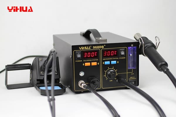 3 i 1 SMD Rework Station, PID Temperaturkontrol, Røggabsorptionsfunktion, Alsidige Anvendelser