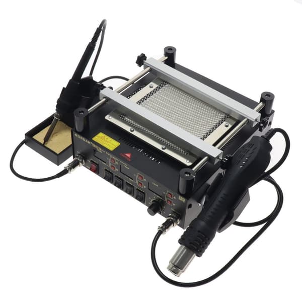 Gordak 863 3-i-1 Loddestation, Varmepistol, Forvarmningsstation,220V