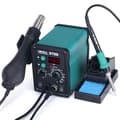 Miniatyrbillede 3 af 5: Loddestation med varmepistol, justerbar temperaturinterval, dual spændingskompatibilitet, 700W effekt.