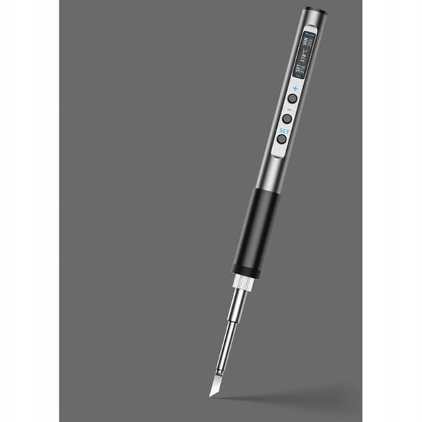 Rosfix NanoPro NP65W præcisionsloddekolbe med indbygget T12 65W USB OLED-varmelegeme