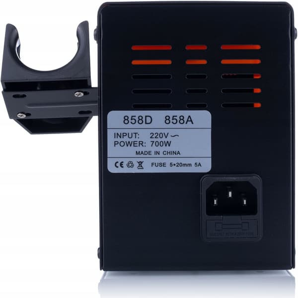 Set varmluftslödstation Rosfix 858D + Blue Lark 80W BL80W lödkolv med en uppsättning tillbehör (plast, nät) + Prowelder Kit Mini