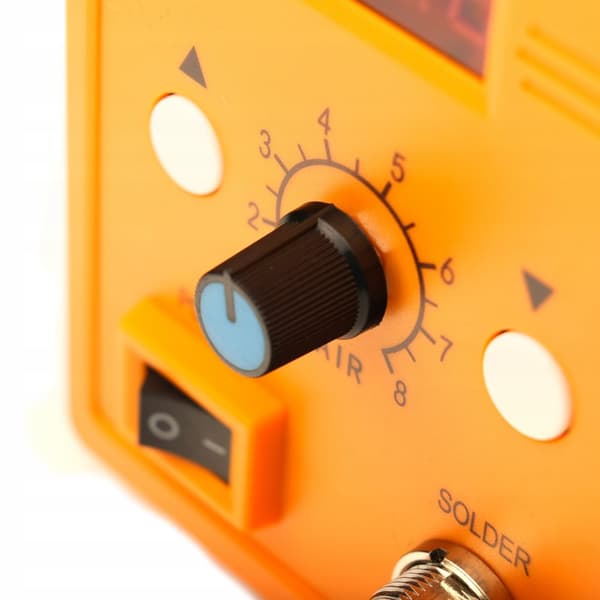 PROFESSIONEL VARMLUFTSLODESTATION ROSFIX 858D + DIGEL + FLUS RMA-223