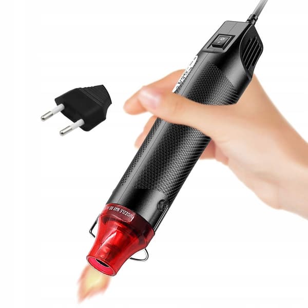 Rosfix Mini varmluftpistol 300W + Rosfix Krympeslangesæt 328 dele.