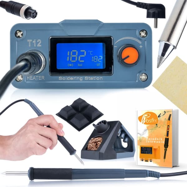 T12 Loddestation Rosfix Orange Akbash OLED T12OAO Electric PRO-serien